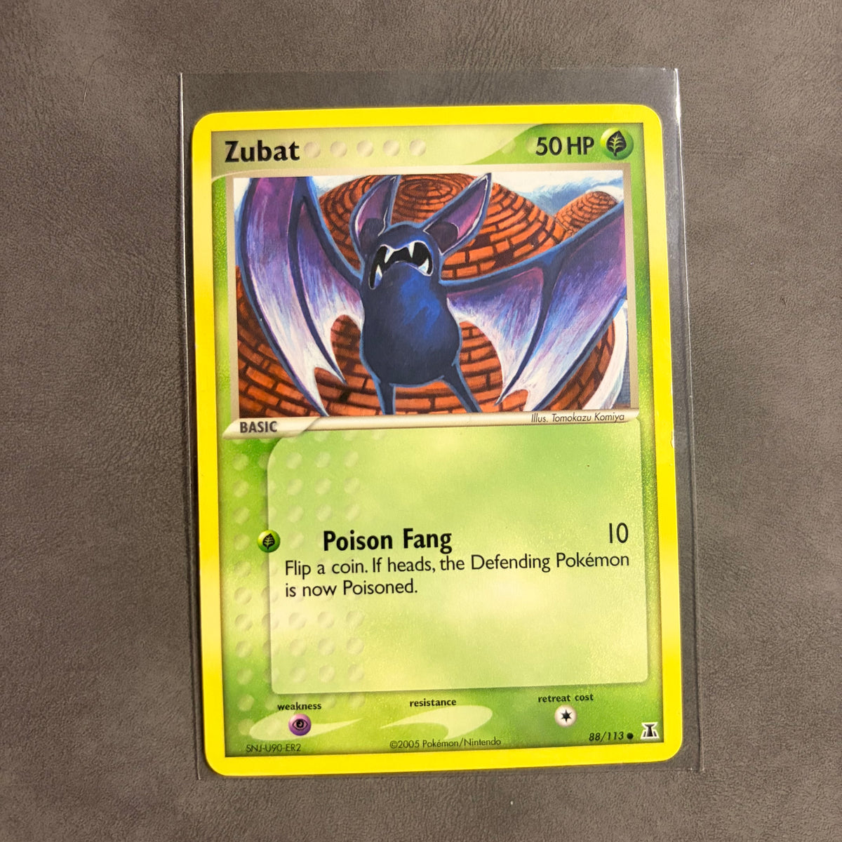 ZUBAT 88/113 – EX DELTA SPECIES – 2005 NON-HOLO – NM / AC