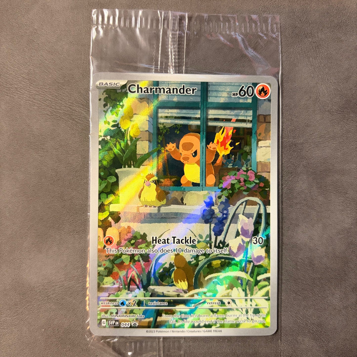 CHARMANDER SVP 044 – OBSIDIAN FLAMES ETB BLACK STAR HOLO PROMO – SEALED