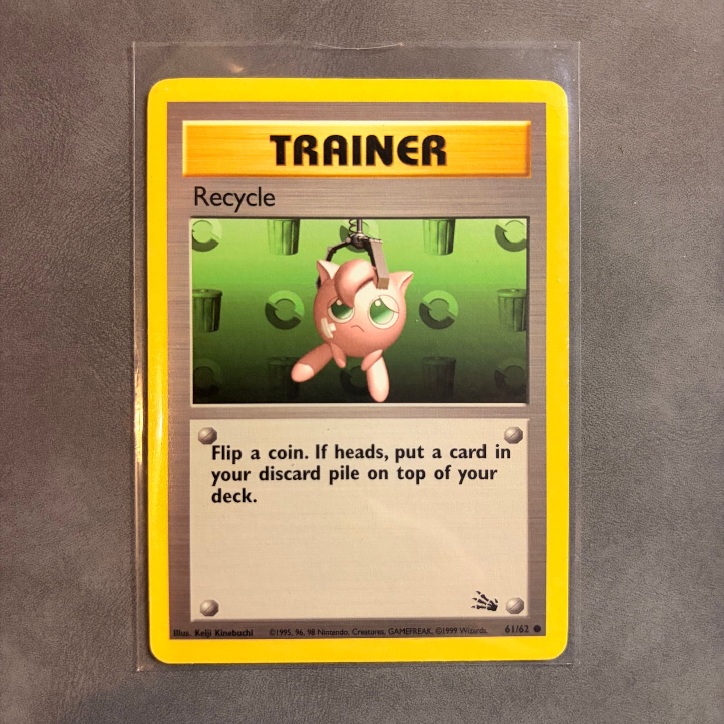 RECYCLE 61/62 FOSSIL UNLIMITED TRAINER NON-HOLO NM
