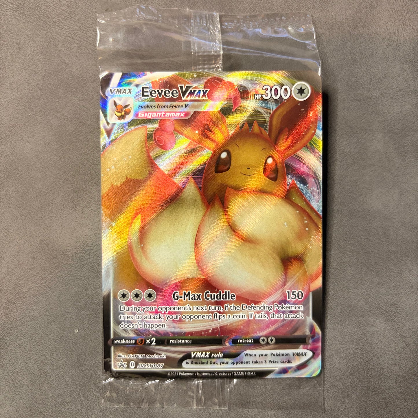EEVEE VMAX SWSH087 – SHINING FATES FULL ART HOLO PROMO – SEALED