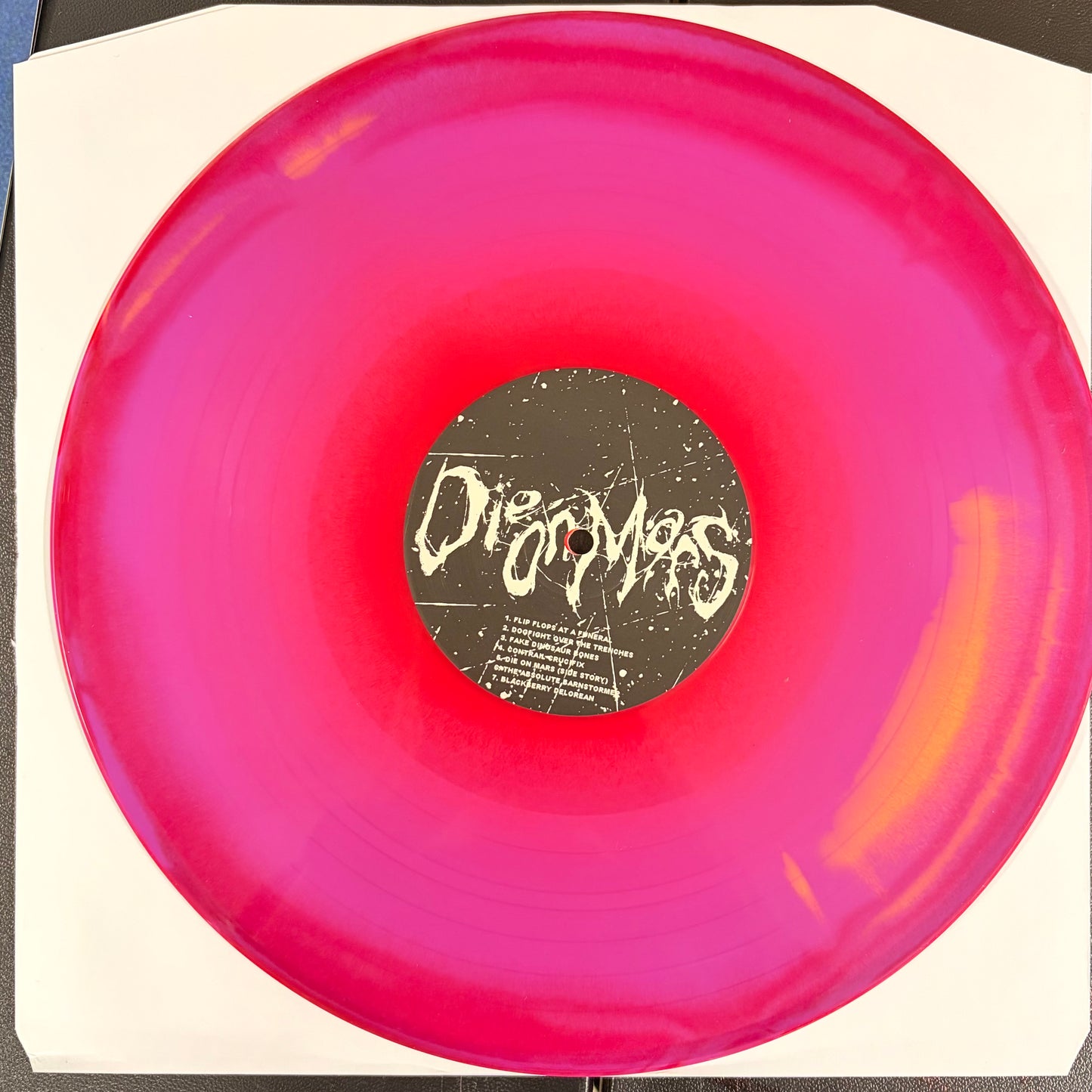 DIE ON MARS - WORMHOLE VINYL (SIGNED)