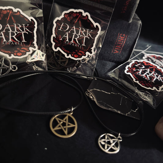 ASSORTED PENTAGRAM NECKLACE