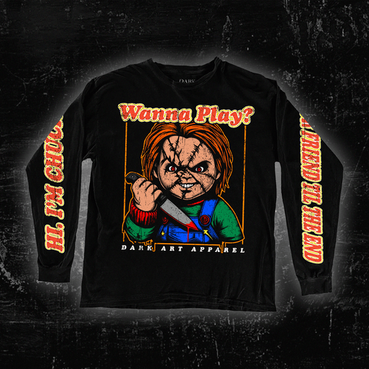 WANNA PLAY? LONG SLEEVE TEE