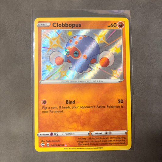 CLOBBOPUS SV072/SV122 – SHINING FATES – SHINY VAULT HOLO – POKÉMON TCG