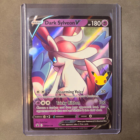 DARK SYLVEON V SWSH134 – POKÉMON CELEBRATIONS 25TH ANNIVERSARY – HOLO PROMO