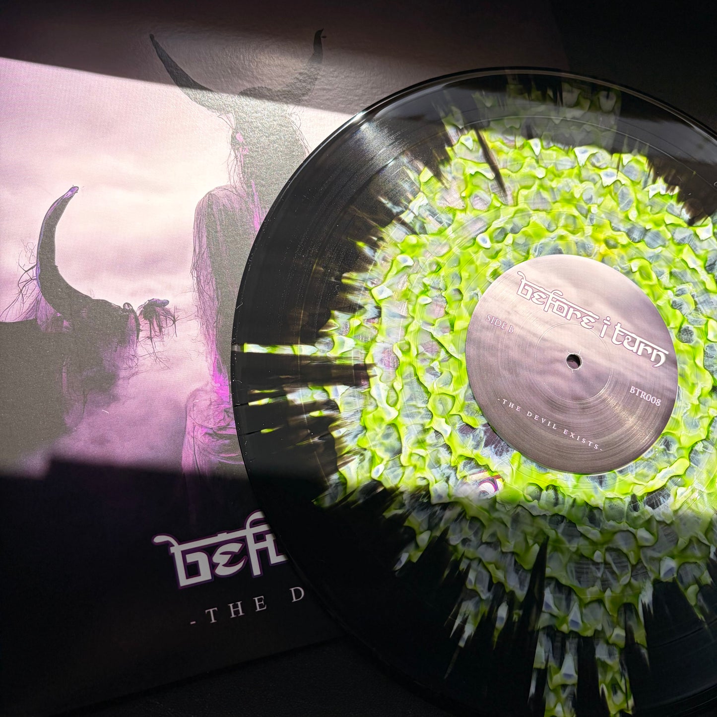 THE DEVIL EXISTS - COLOR BOMB VINYL