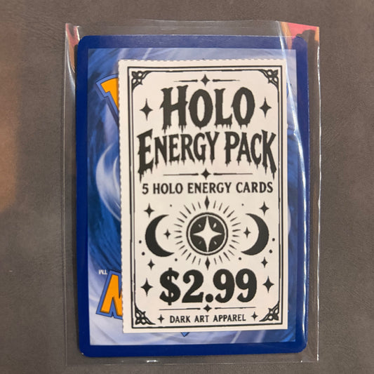 5 CARD HOLO SPECIAL ENERGY LOT