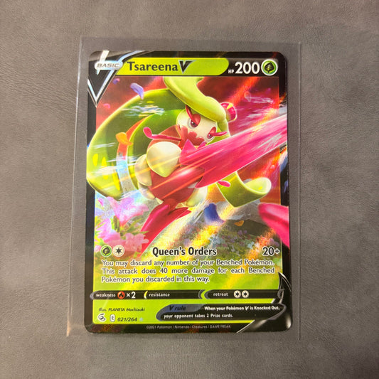 TSAREENA V 021/264 – FUSION STRIKE – ULTRA RARE HOLO – POKÉMON TCG