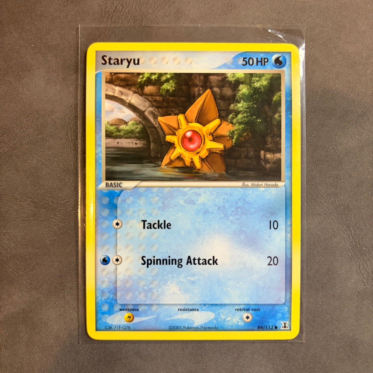 STARYU 84/113 EX DELTA SPECIES NON-HOLO NM