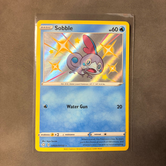 SOBBLE SV025/SV122 – SHINING FATES – SHINY RARE HOLO POKEMON CARD
