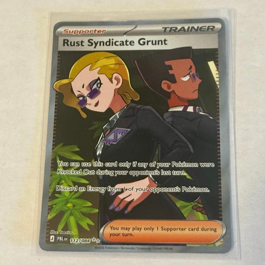 RUST SYNDICATE GRUNT 112/084 – PITCH BLACK – ULTRA RARE