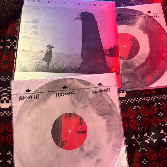 ASKING ALEXANDRIA - THE BLACK - RSD GREY/WHITE MARBLE