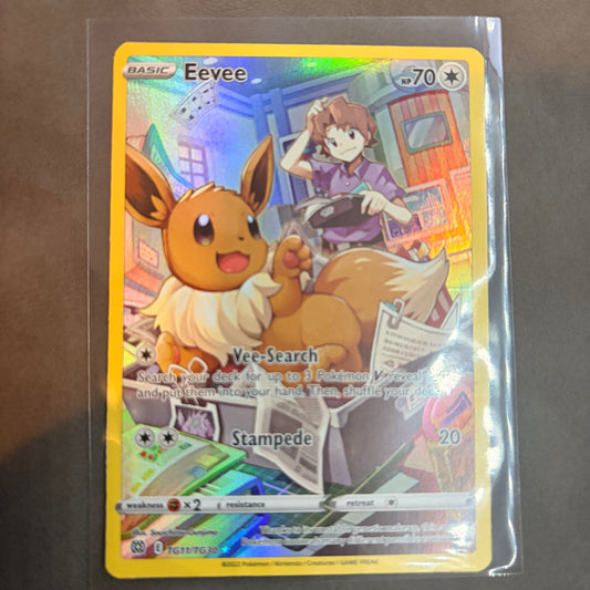 EEVEE TG11/TG30 – BRILLIANT STARS TRAINER GALLERY FULL ART HOLO