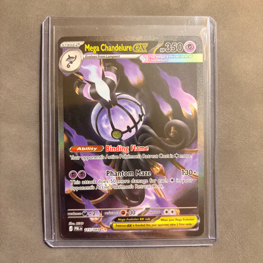 MEGA CHANDELURE EX 115/084 – SPECIAL ILLUSTRATION RARE – PITCH BLACK