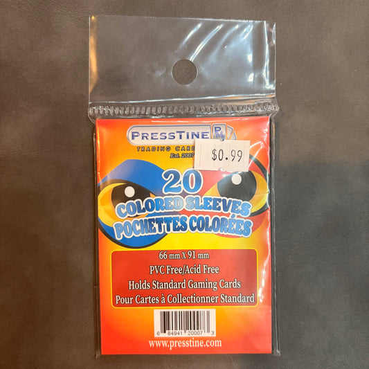 PRESSTINE - 20 COLORED SLEEVES