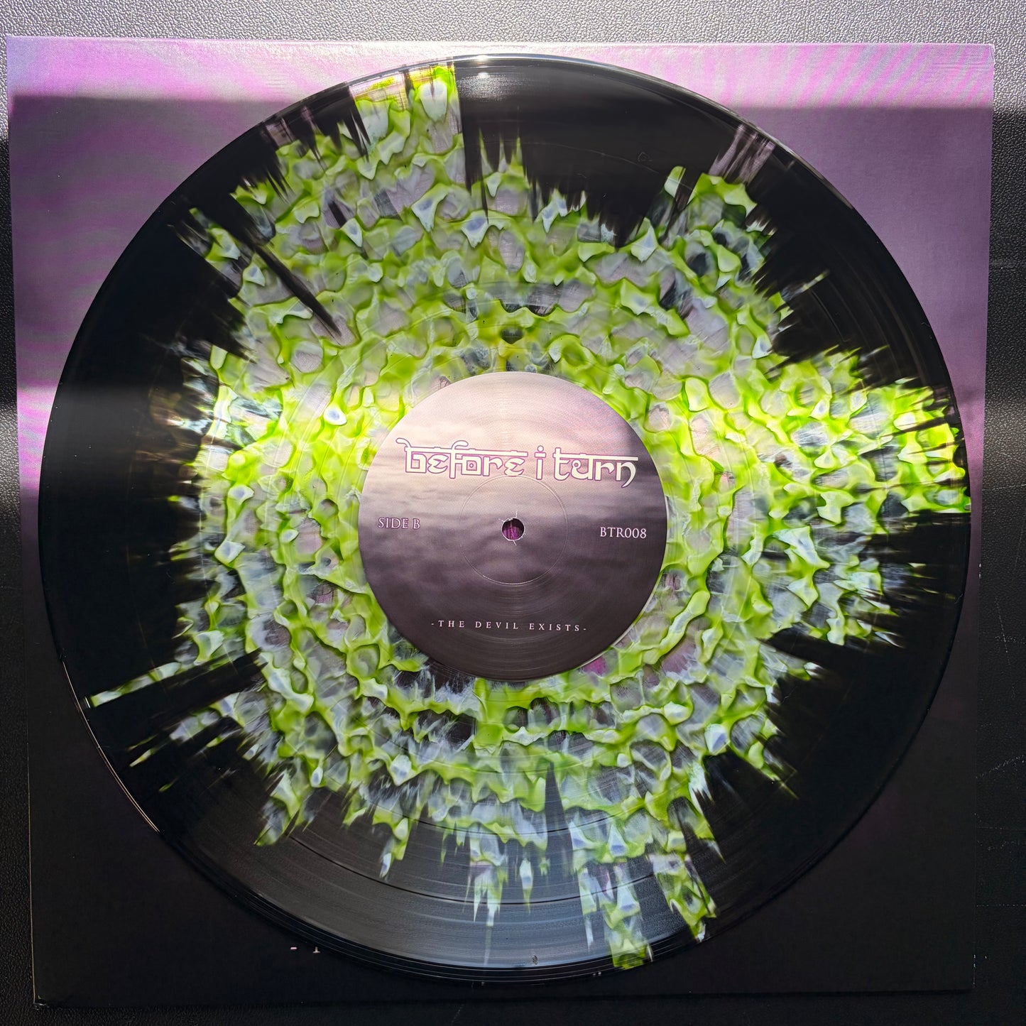 THE DEVIL EXISTS - COLOR BOMB VINYL