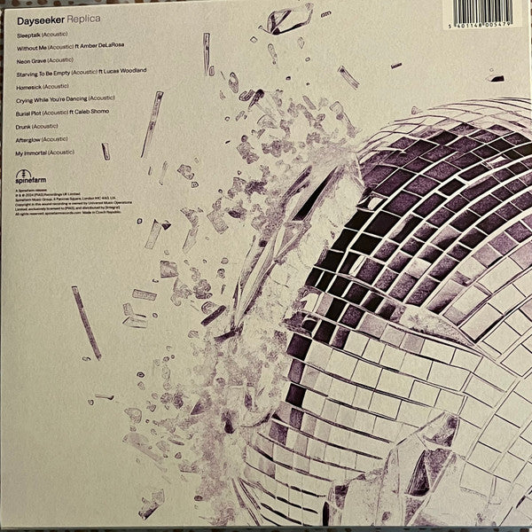 REPLICA - WHITE/PURPLE GALAXY VINYL