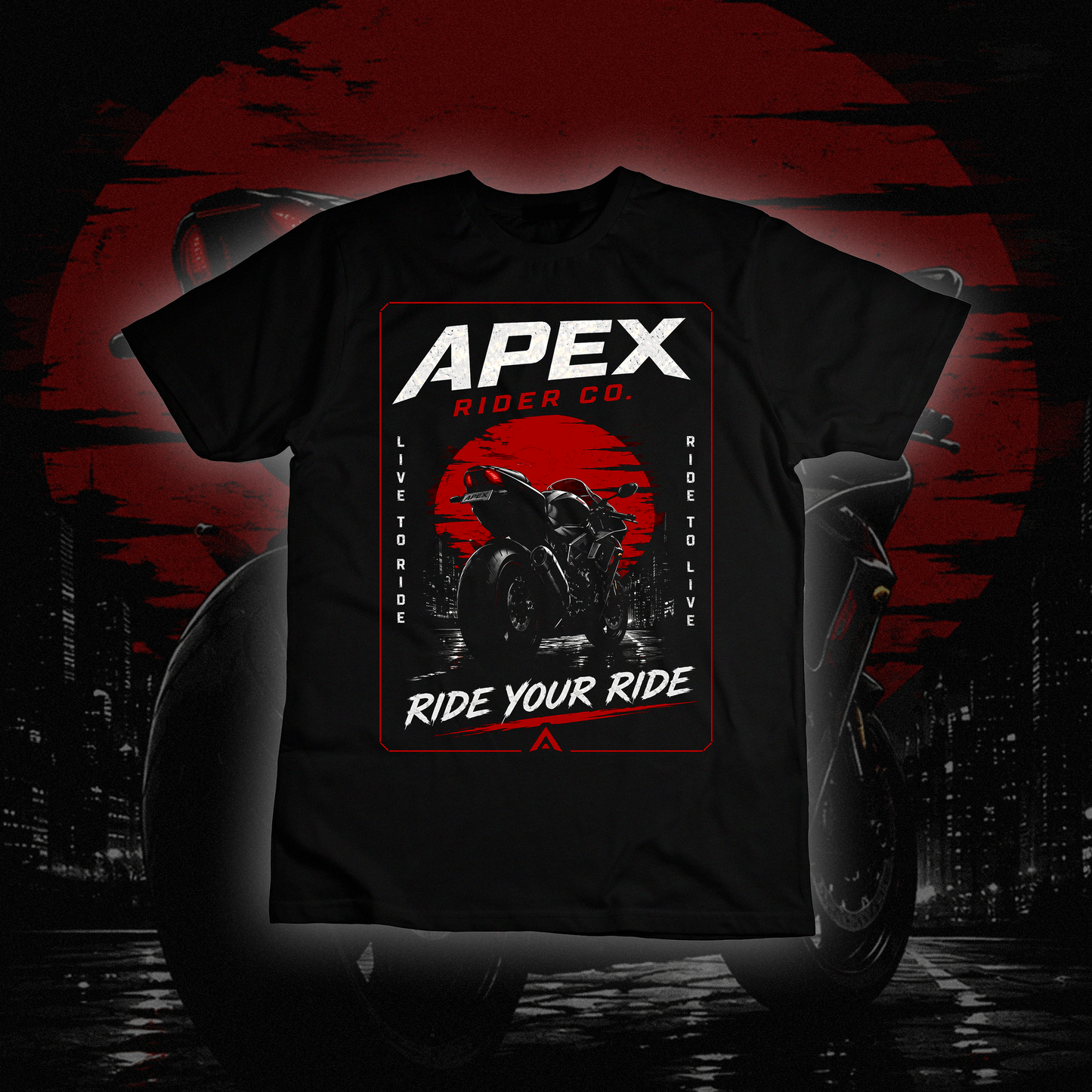 LIVE TO RIDE TEE